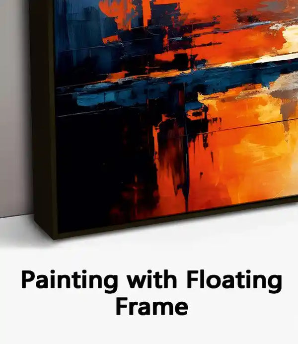 Painting with Floating Frame