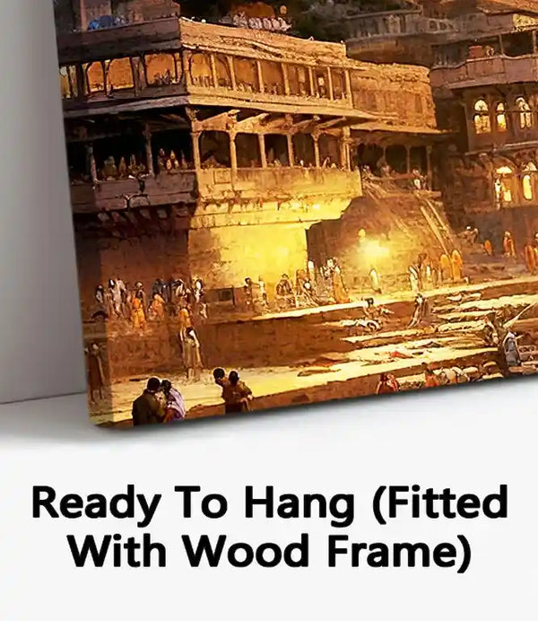 Ready To Hang (Fitted With Wood Frame)