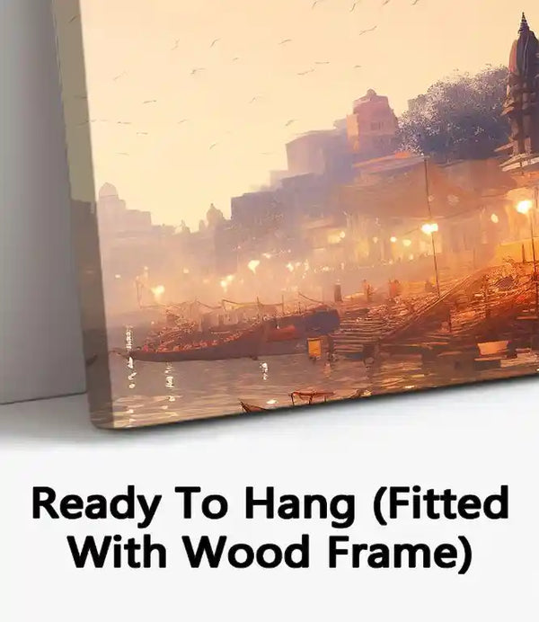 Ready To Hang (Fitted With Wood Frame)