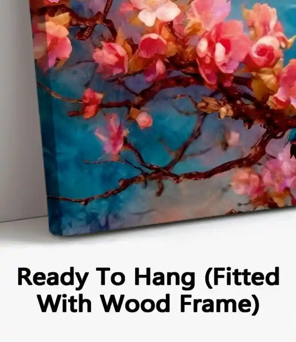 Ready To Hang (Fitted With Wood Frame)