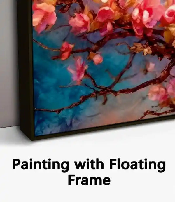 Painting with Floating Frame