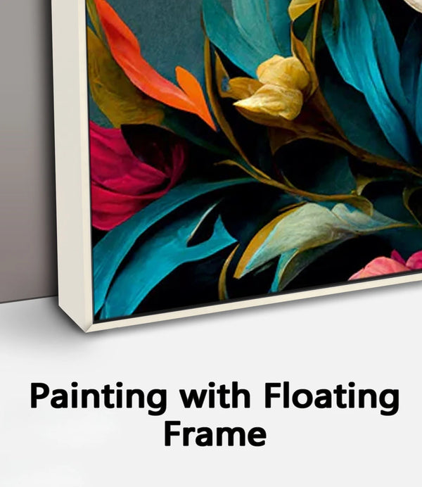 Painting with Floating Frame