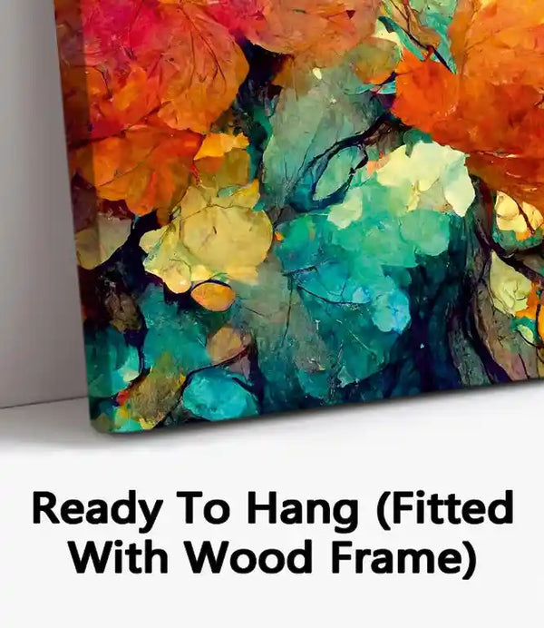 Ready To Hang (Fitted With Wood Frame)