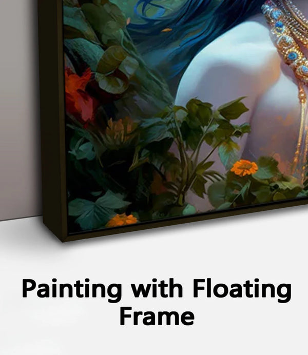 Painting with Floating Frame