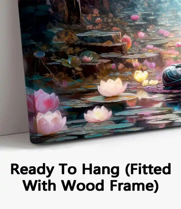 Ready To Hang (Fitted With Wood Frame)