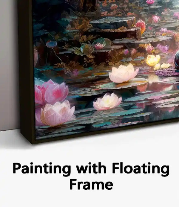 Painting with Floating Frame