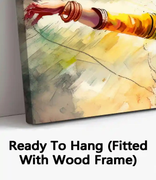 Ready To Hang (Fitted With Wood Frame)