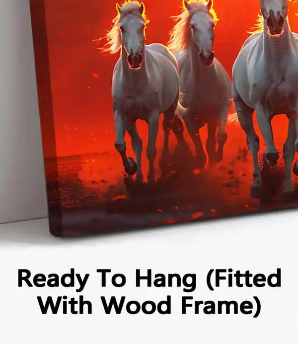 Ready To Hang (Fitted With Wood Frame)