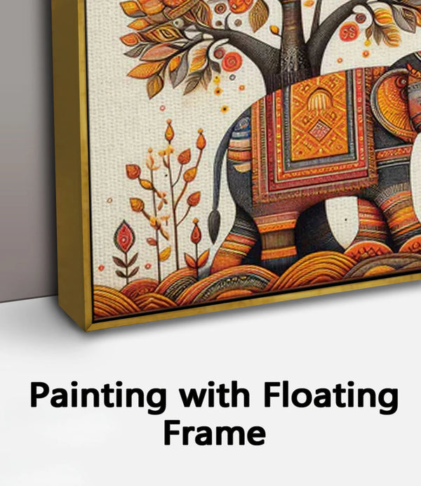 Painting with Floating Frame