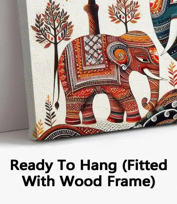 Ready To Hang (Fitted With Wood Frame)