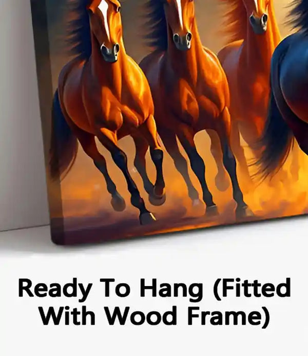 Ready To Hang (Fitted With Wood Frame)