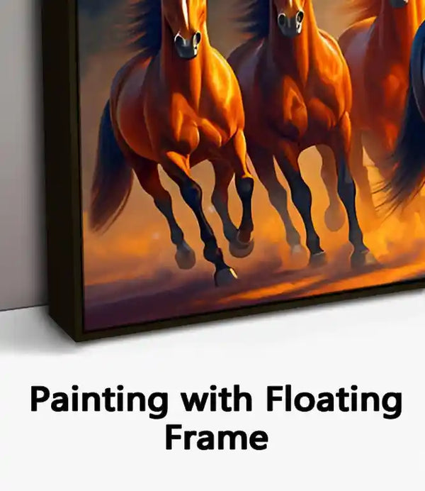 Painting with Floating Frame