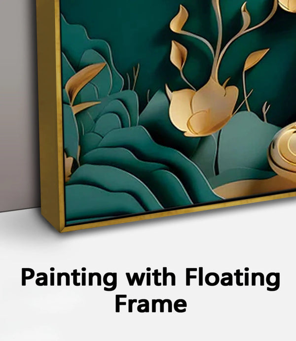 Painting with Floating Frame