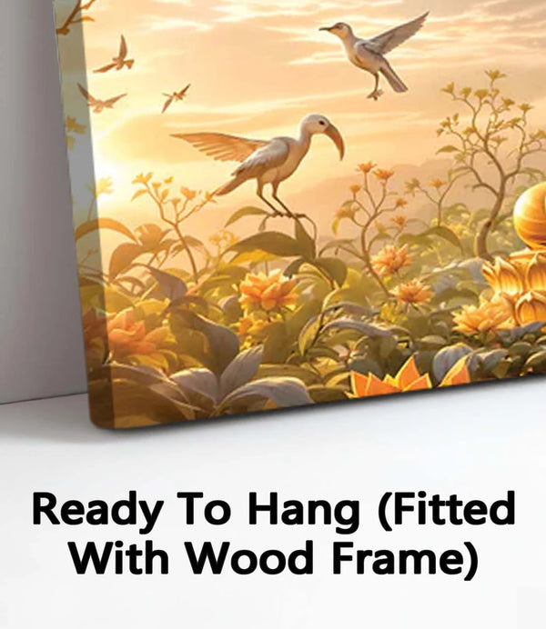 Ready To Hang (Fitted With Wood Frame)