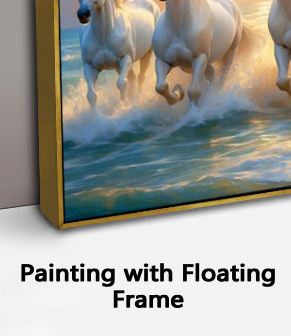Painting with Floating Frame