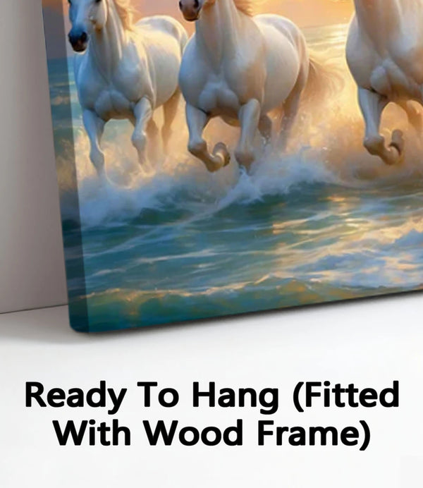 Ready To Hang (Fitted With Wood Frame)