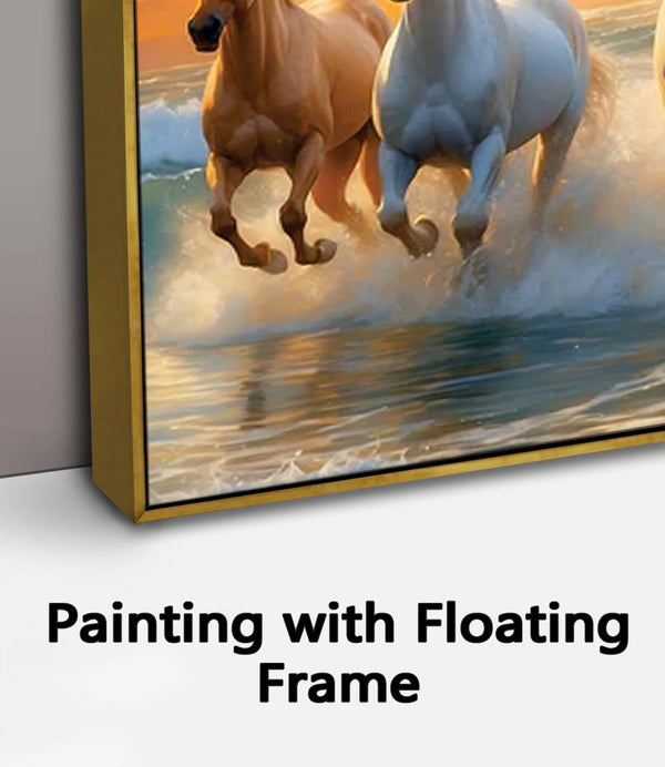 Painting with Floating Frame