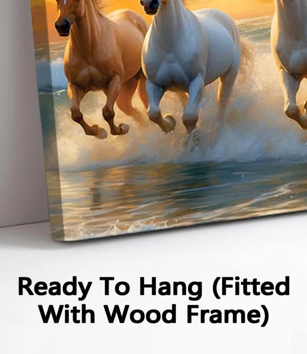 Ready To Hang (Fitted With Wood Frame)