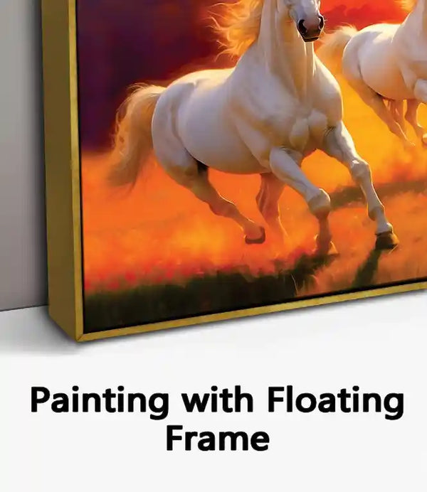 Painting with Floating Frame