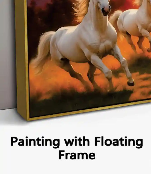 Painting with Floating Frame