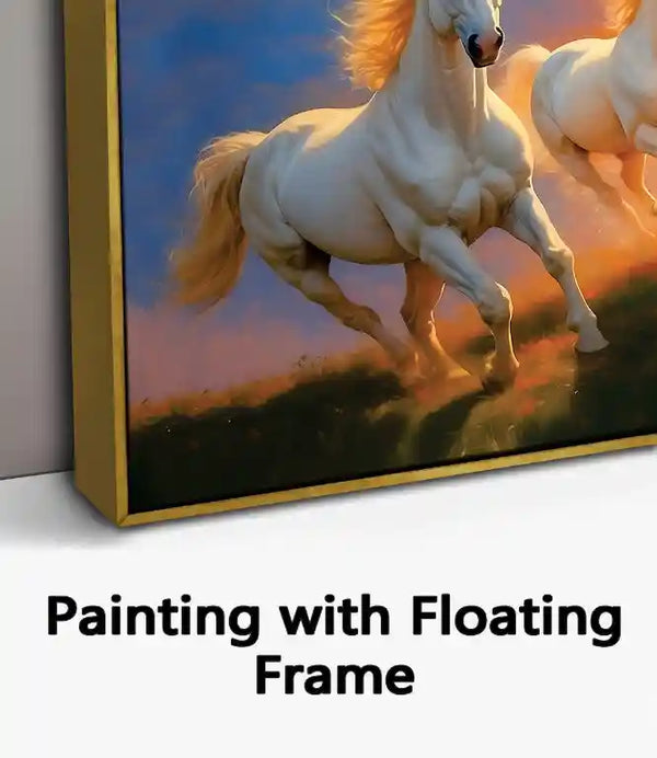 Painting with Floating Frame