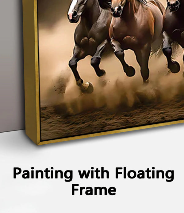 Painting with Floating Frame