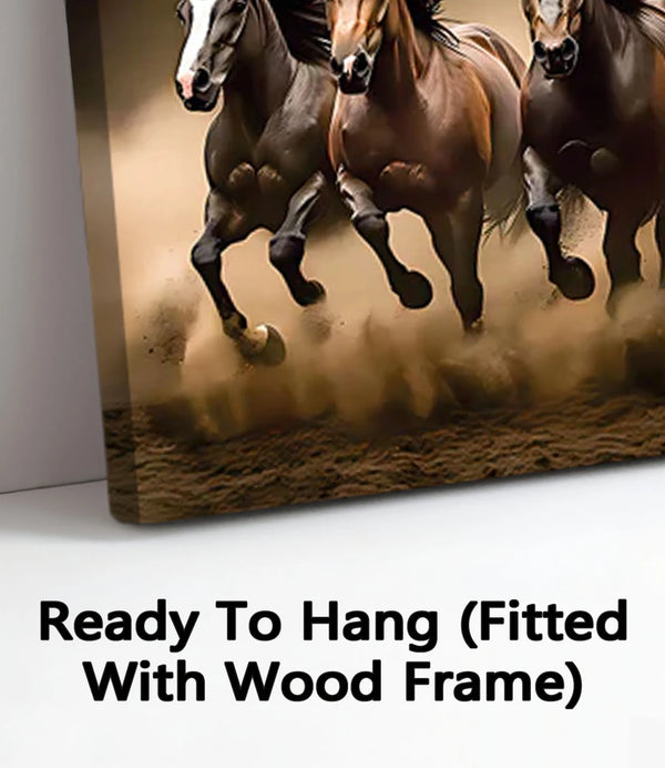 Ready To Hang (Fitted With Wood Frame)