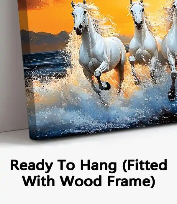 Ready To Hang (Fitted With Wood Frame)