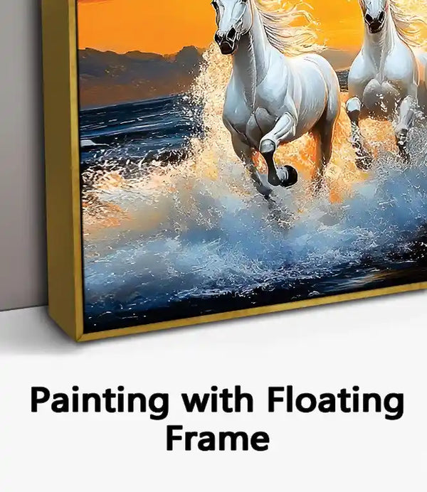 Painting with Floating Frame