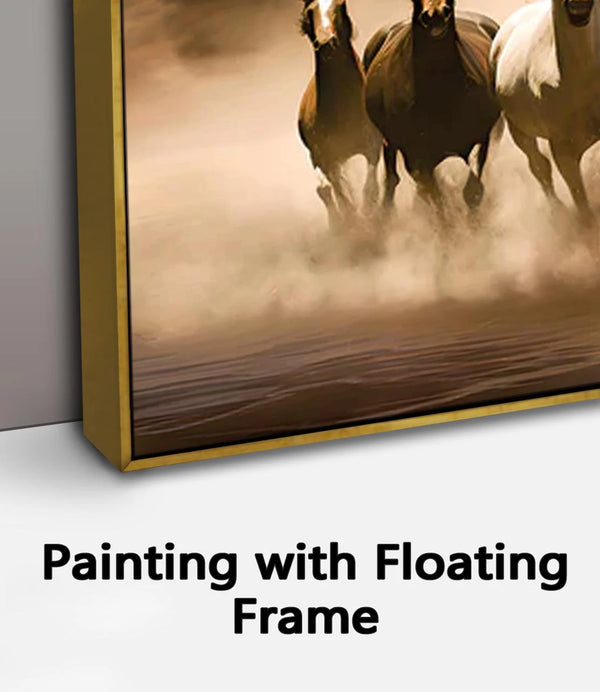 Painting with Floating Frame