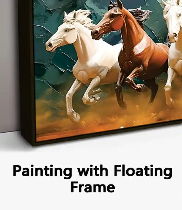 Painting with Floating Frame