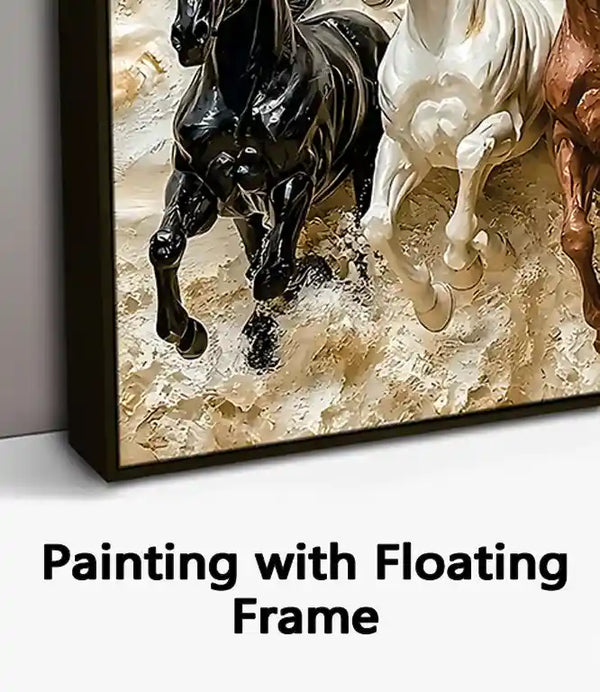 Painting with Floating Frame