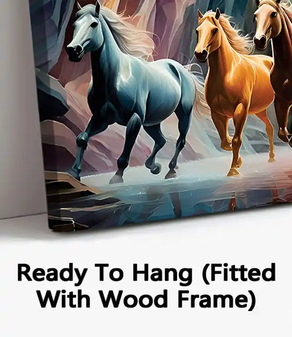 Ready To Hang (Fitted With Wood Frame)