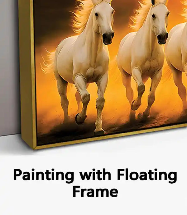 Painting with Floating Frame
