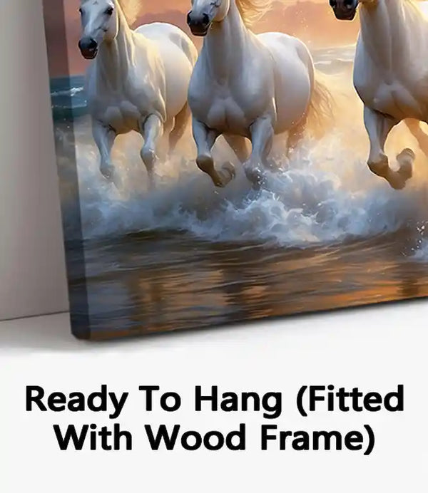 Ready To Hang (Fitted With Wood Frame)