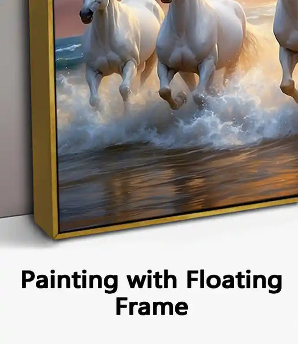 Painting with Floating Frame