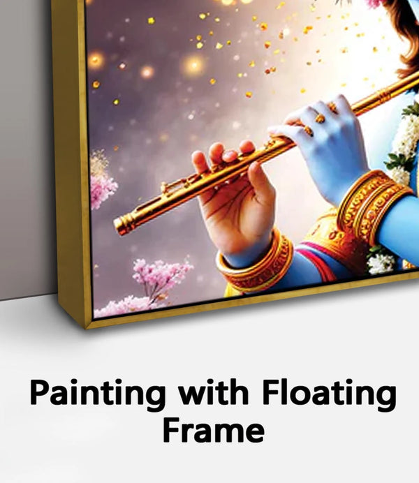 Painting with Floating Frame