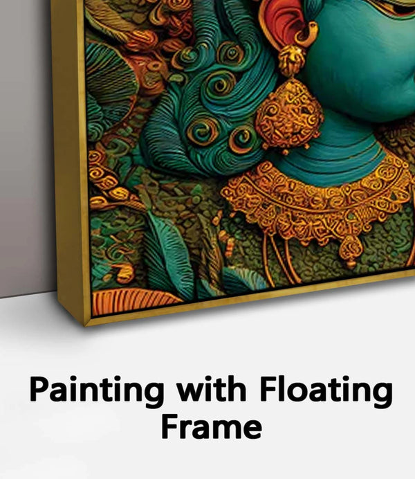 Painting with Floating Frame