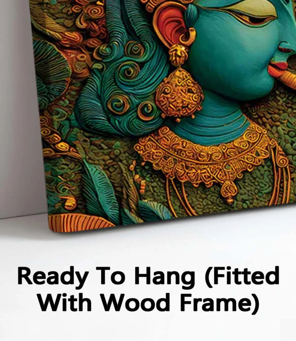 Ready To Hang (Fitted With Wood Frame)