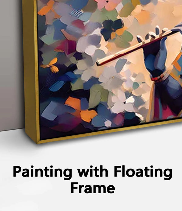 Painting with Floating Frame