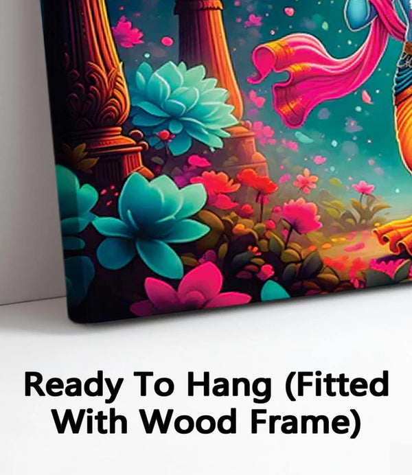 Ready To Hang (Fitted With Wood Frame)
