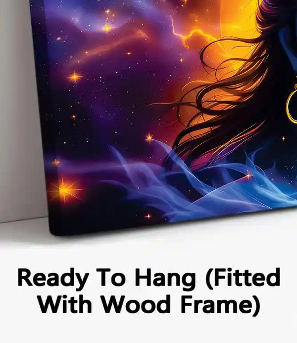 Ready To Hang (Fitted With Wood Frame)