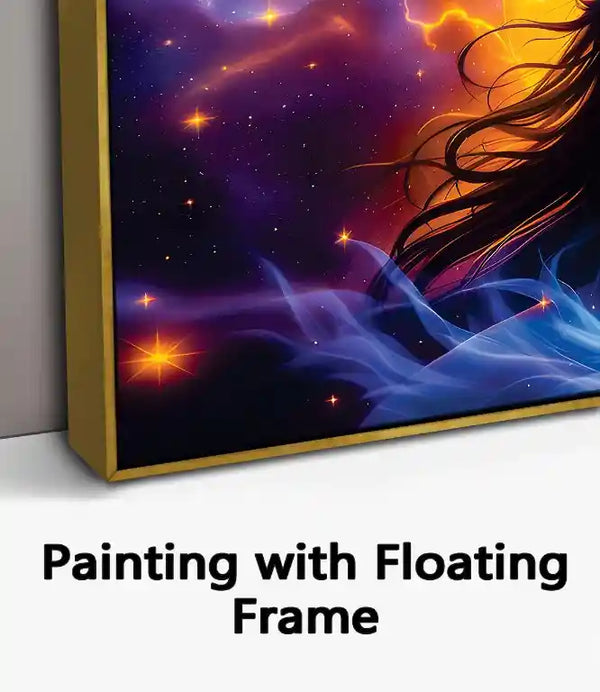 Painting with Floating Frame