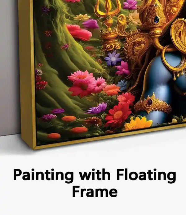 Painting with Floating Frame