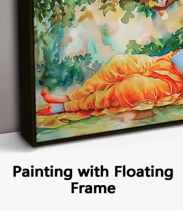 Painting with Floating Frame