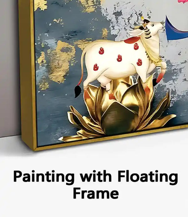 Painting with Floating Frame