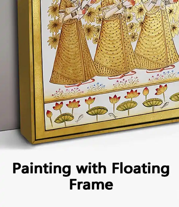 Painting with Floating Frame