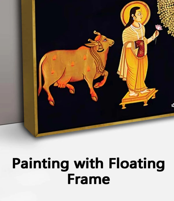 Painting with Floating Frame