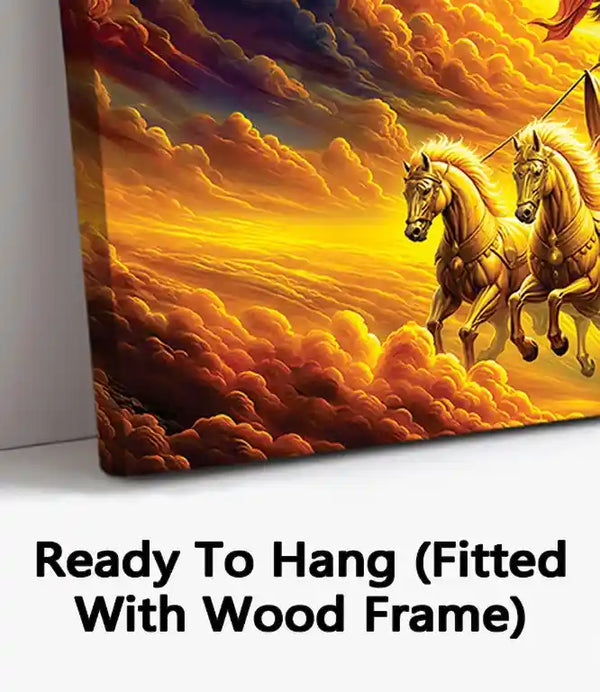 Ready To Hang (Fitted With Wood Frame)