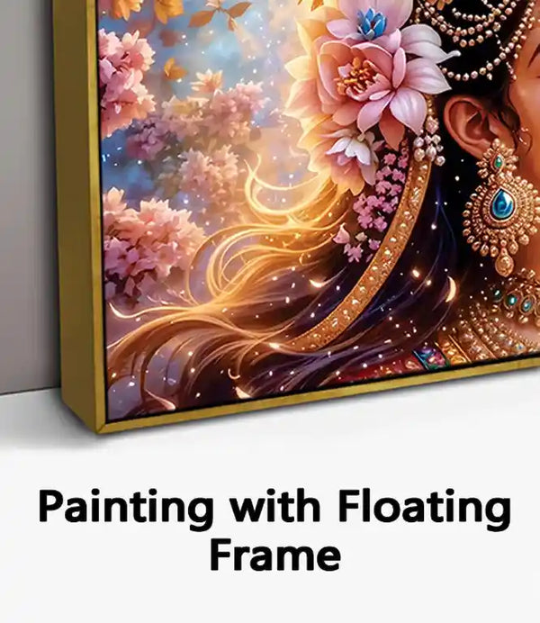 Painting with Floating Frame